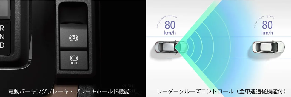 電パとACC追従渋滞時停止保持と再発進制御の進化したシエンタ改良新型