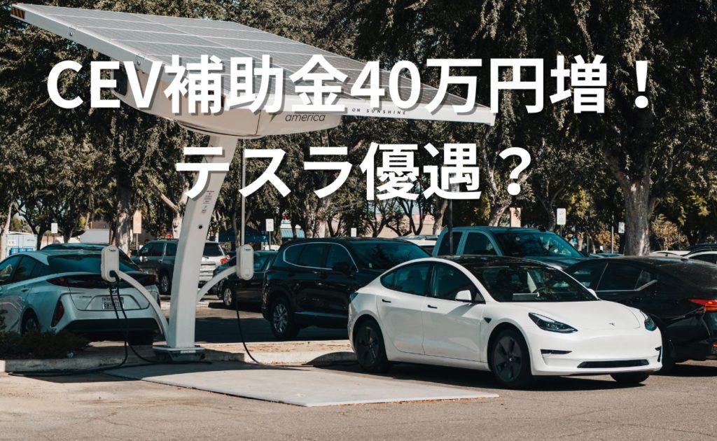 補助金目安は2割逆算すると650万円前後のテスラを意識か