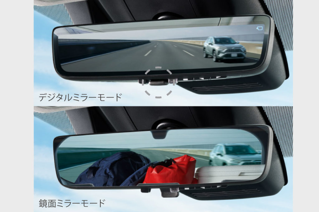 RAV4ラゲージスペースの活用と視界確保の料率